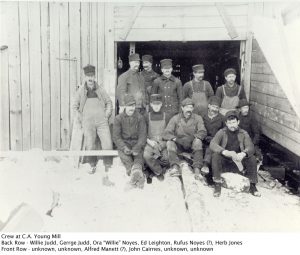 C.A. Young mill crew