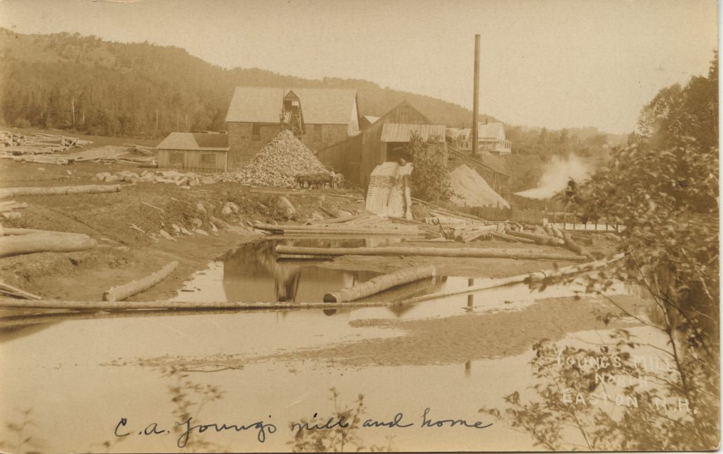 C.A. Young's mill and home