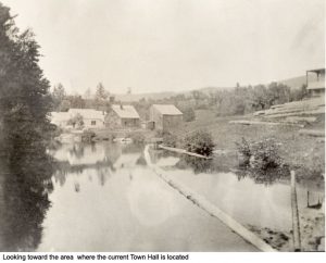 Looking toward Town Hall