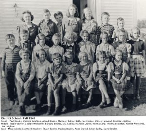 District school 1941