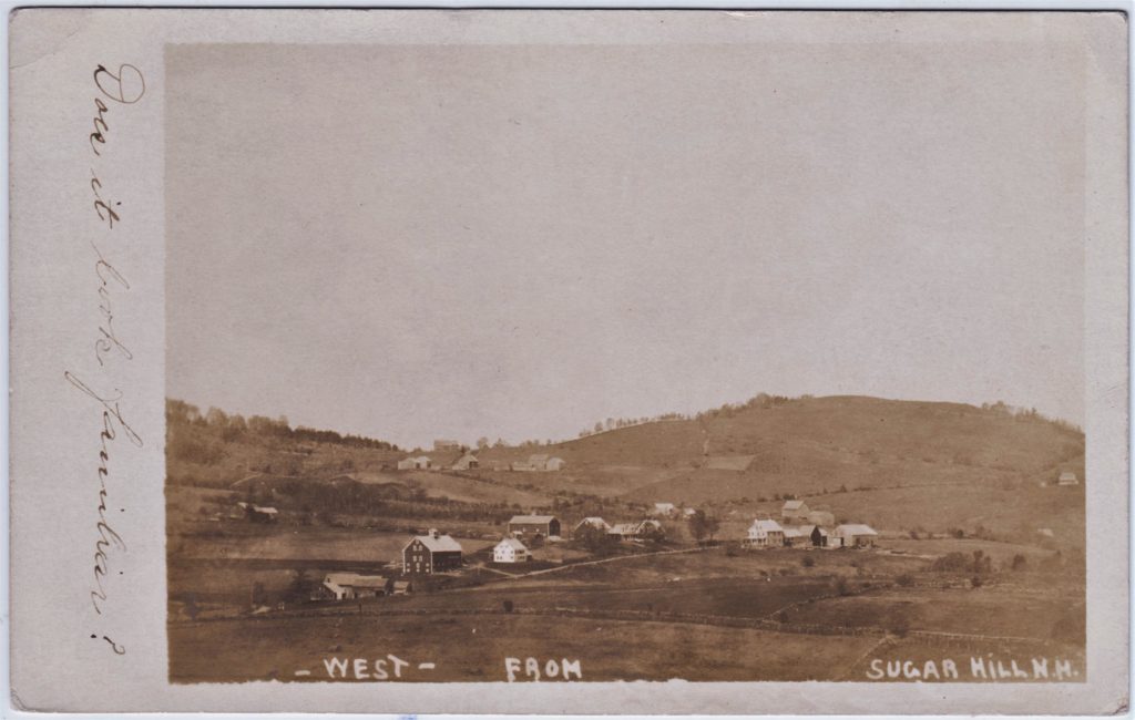 West from Sugar Hill N.H.