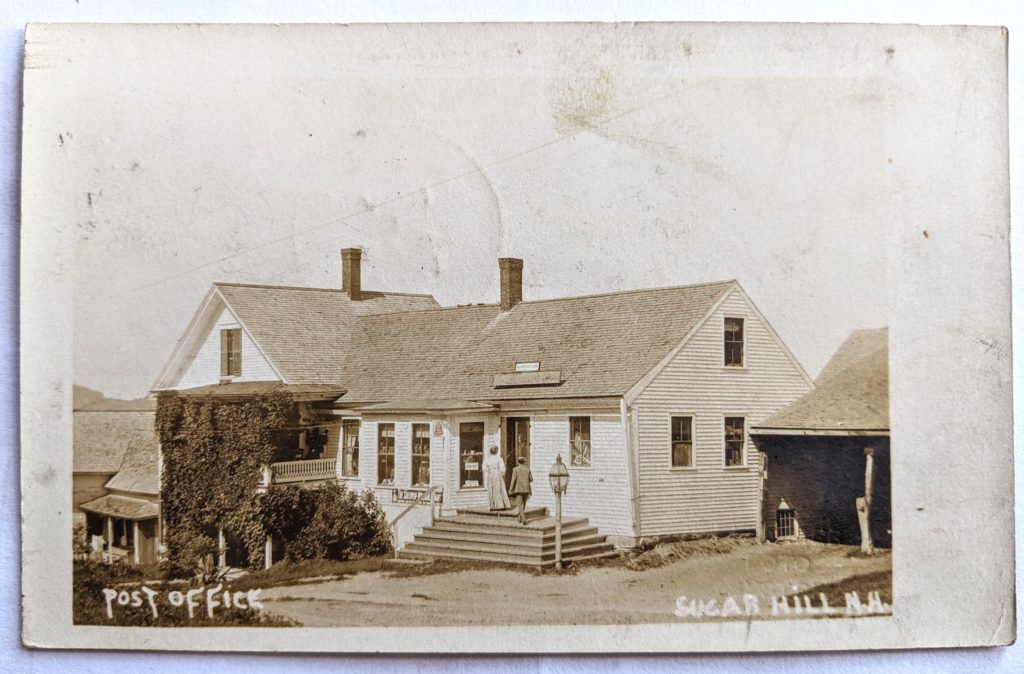 Sugar Hill Post Office, 1909