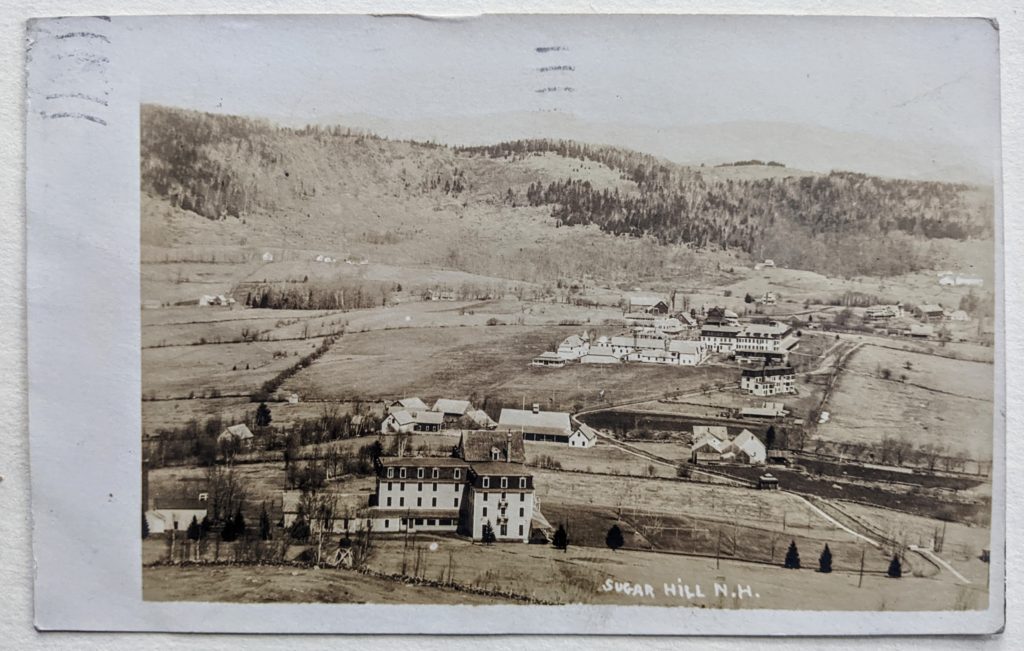 Sugar Hill from above Lookout 1907