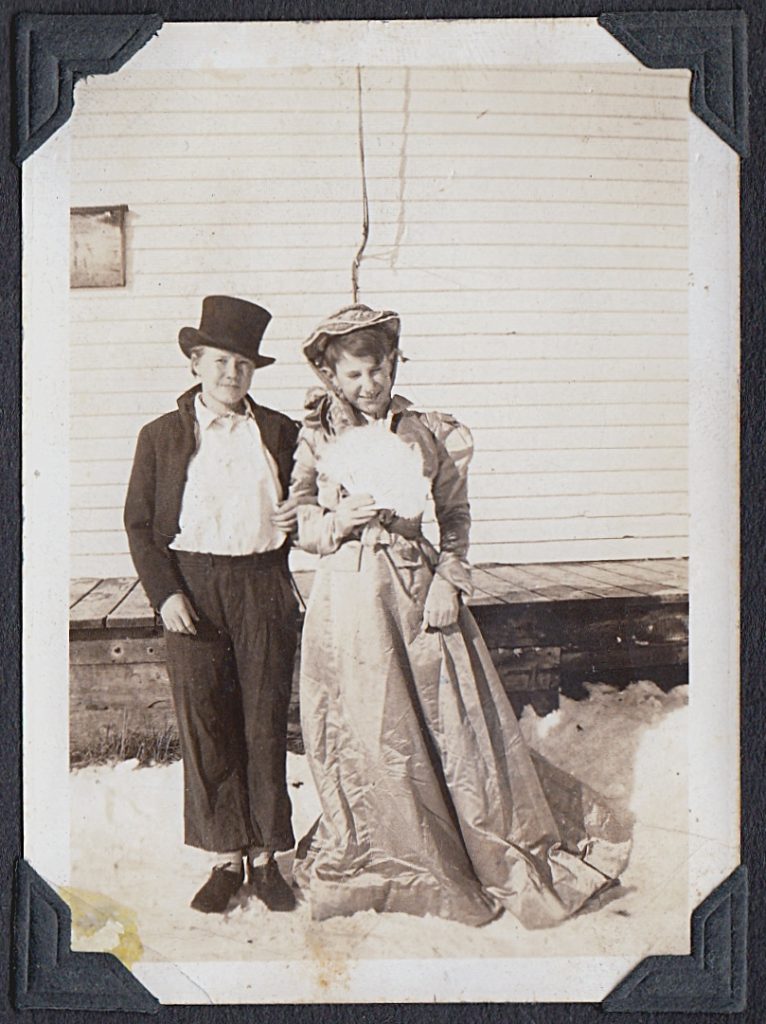 Boys at Easton school houseFall 1933