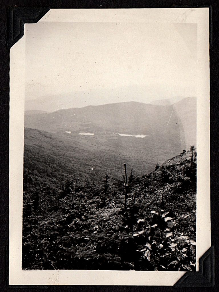 Bog Pond from South Kinsman maybe circa 1934
