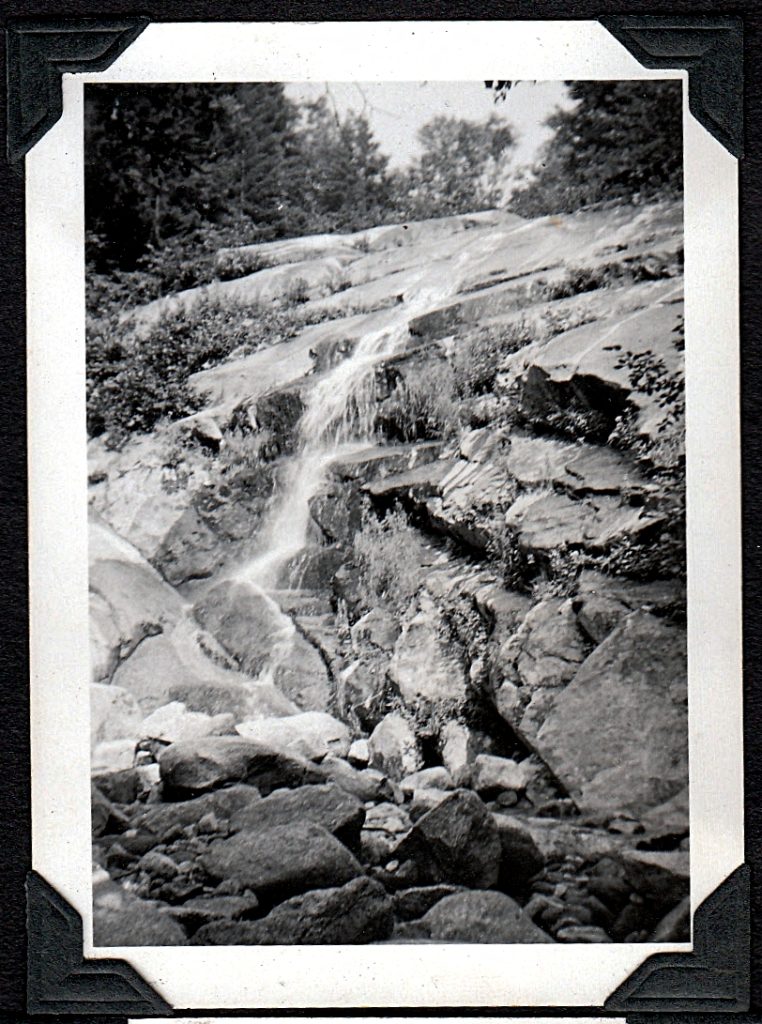 Kinsman Falls circa 1934