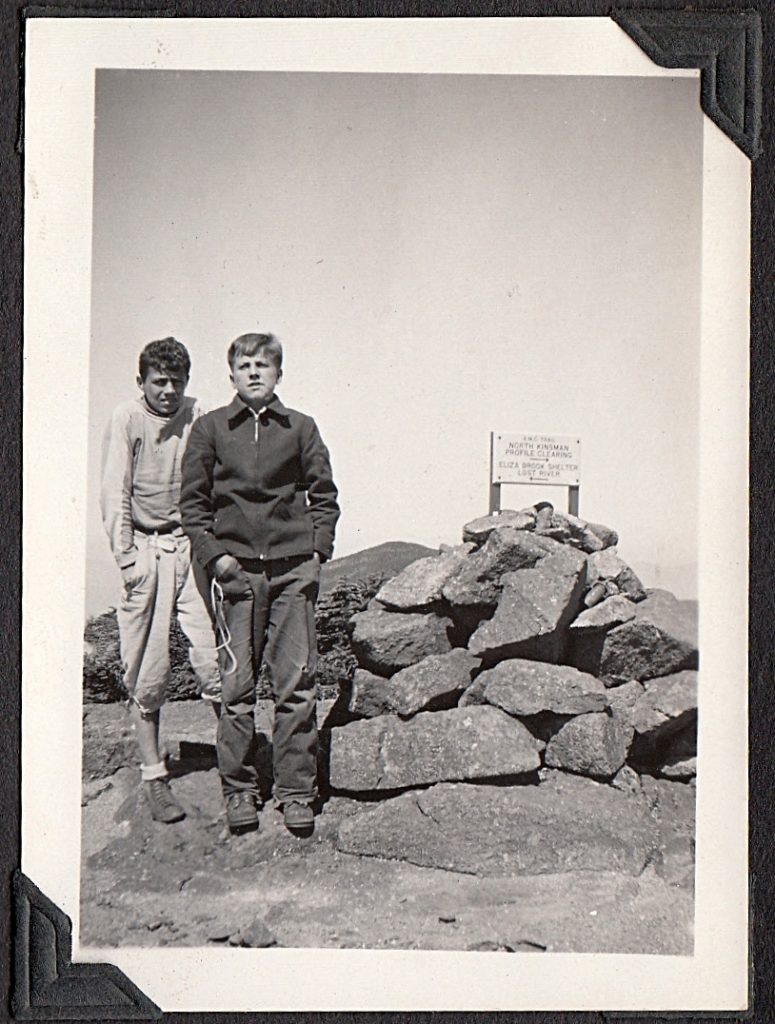 Tonie Darvid R b. 1924 and friend who came up in the summer