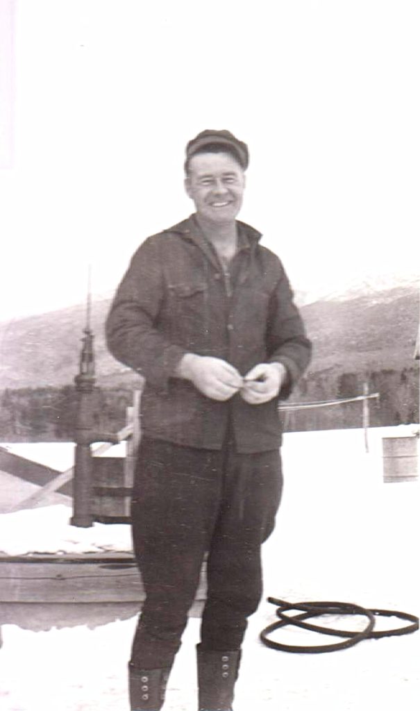 Buster Weller Whticomb's hired hand, killed during fire by NHEC powerline
