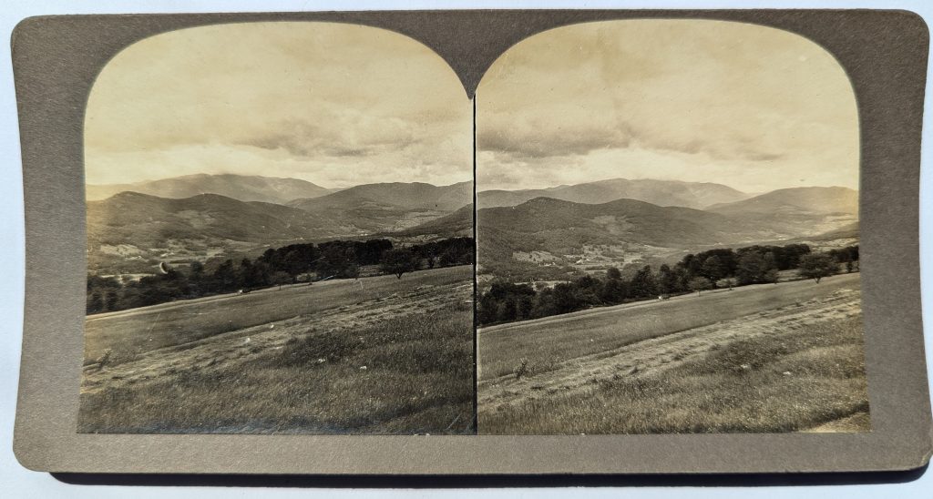 View of Jackson and Agiocochook from Thorn Mt. NH